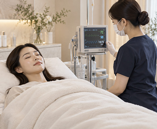 수면 피부시술 종류 진료 이미지