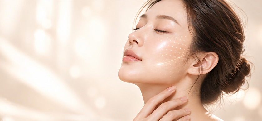 피부 전반에 미세하게 주입